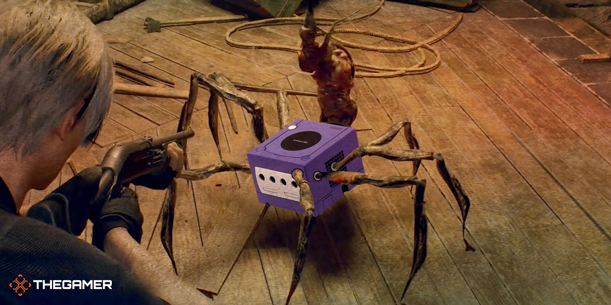 Hate Spiders? This Resident Evil 4 Remake Mod Replaces Them With Cubes