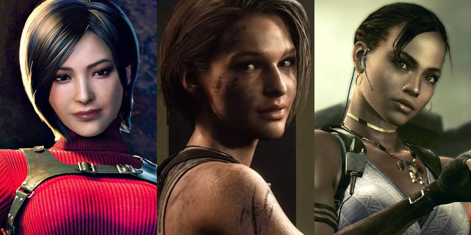 Resident Evil characters face models in 2023