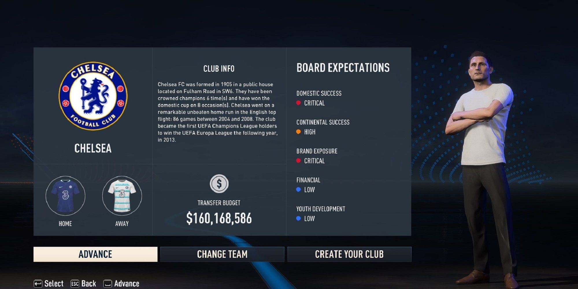 An image of Chelsea in FIFA 23