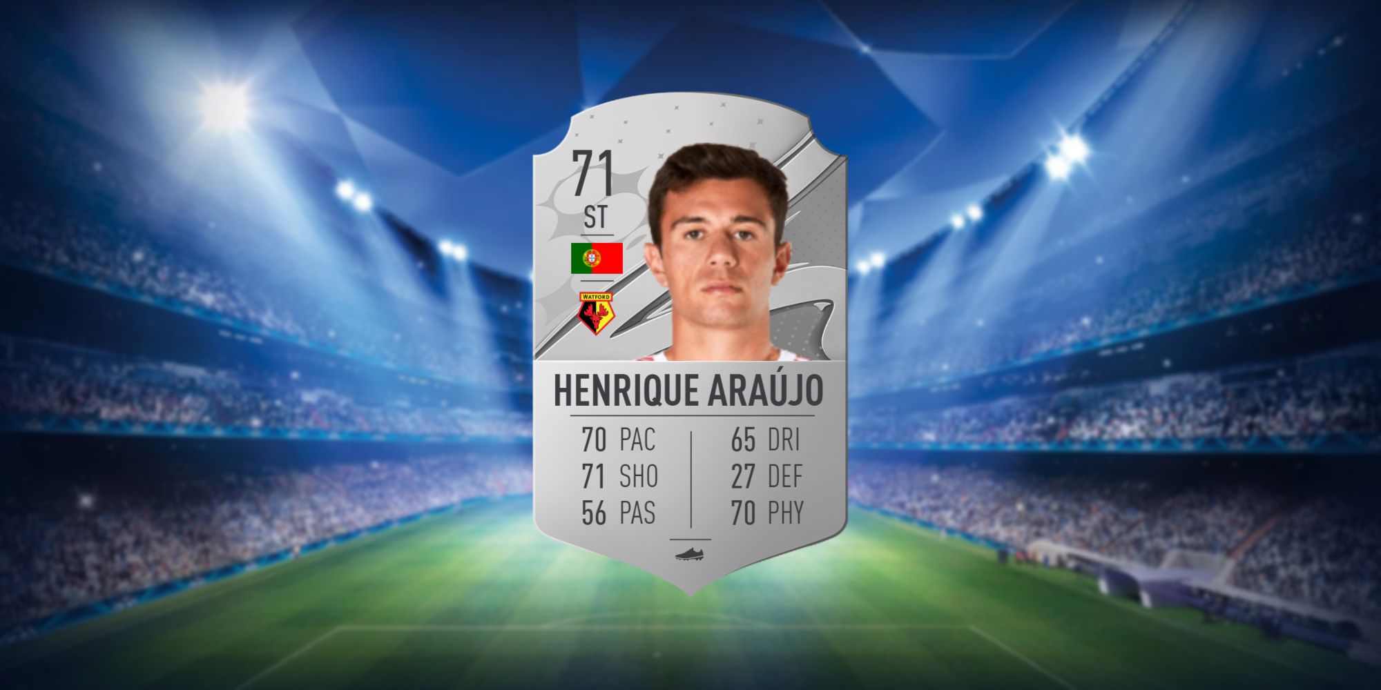An image of Henrique Araújo's FIFA 23 Card