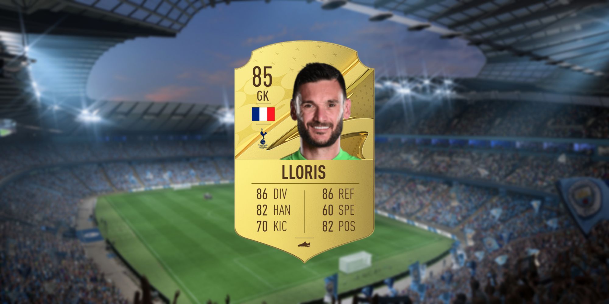 An image of Hugo Lloris's FIFA 23 Card