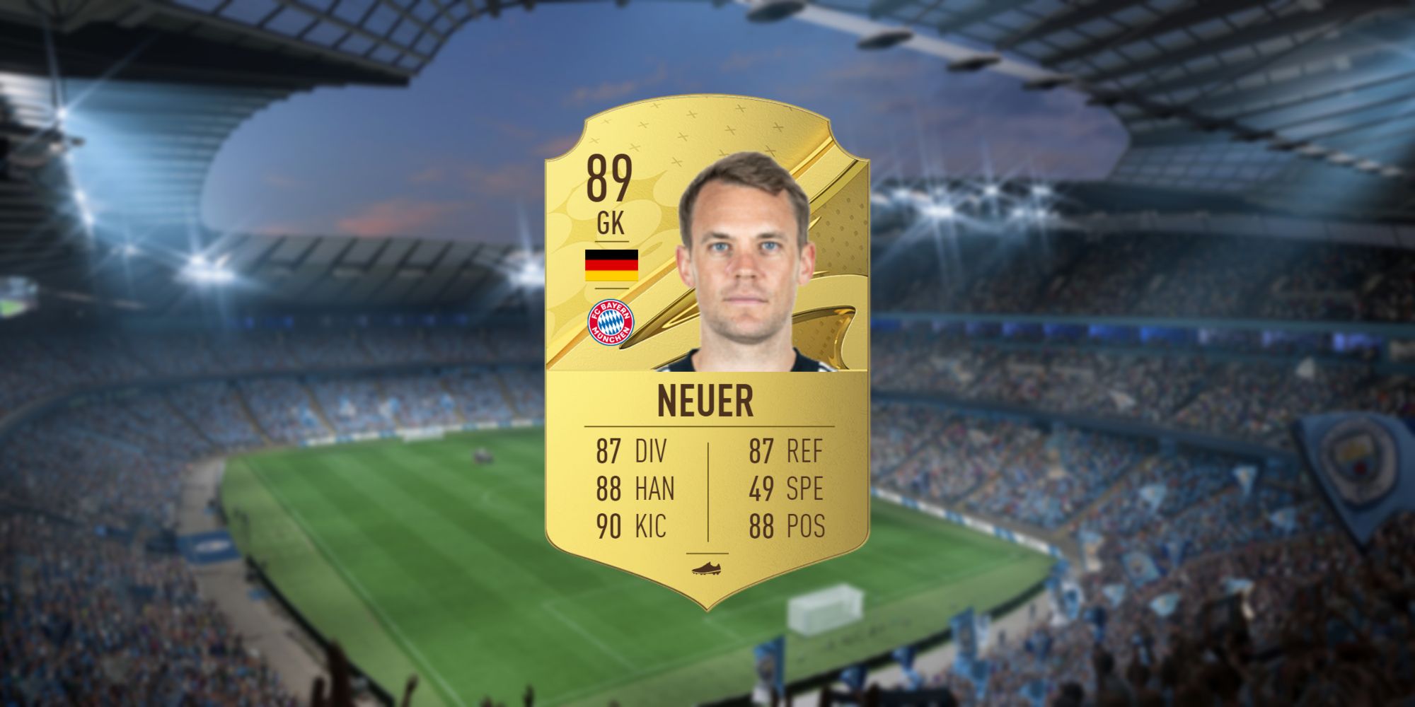 An image of Manuel Neuer's FIFA 23 Card