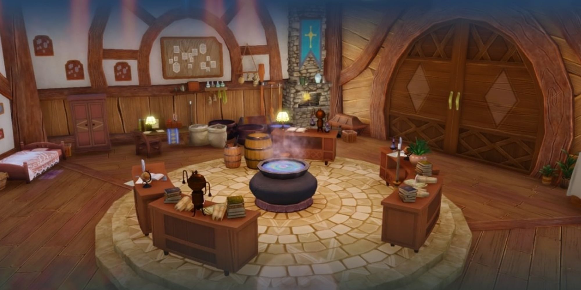A look at the interior of the Farm Atelier in Atelier Ryza 3: Alchemist of the End & the Secret Key