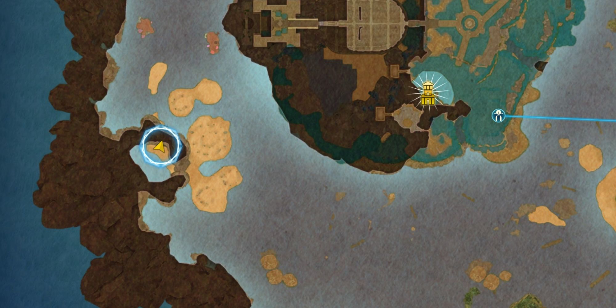 Atelier Ryza 3 End Alchemist and the Secret Key Puni Statue 4 Map