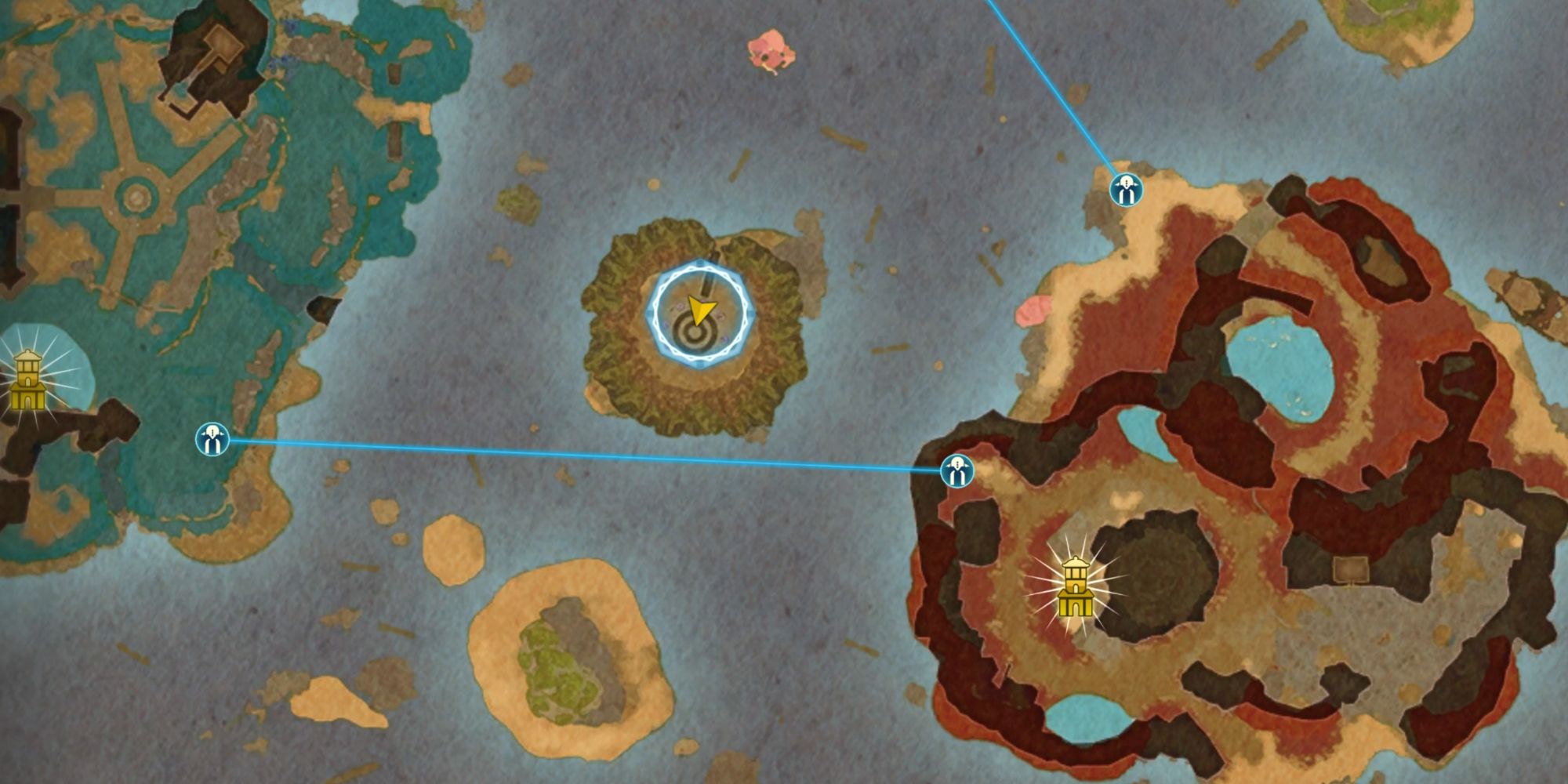 Atelier Ryza 3 End Alchemist and the Secret Key Puni Statue 8 Map