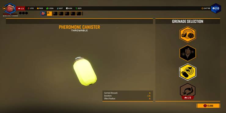 Pheromone Canister