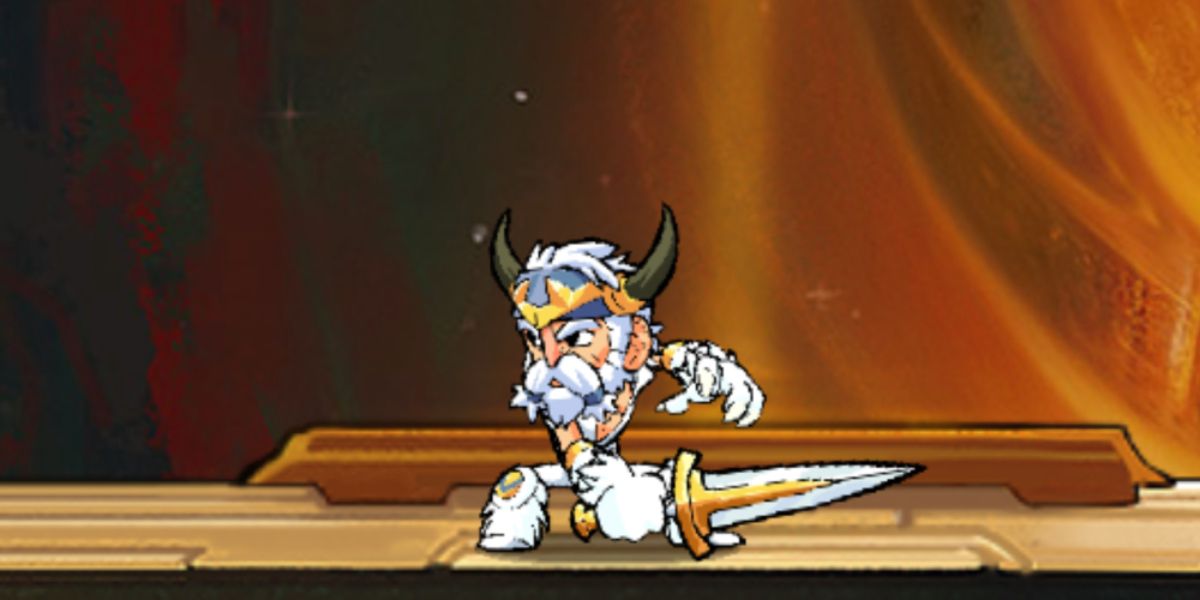 Bodvar with sword in Brawlhalla