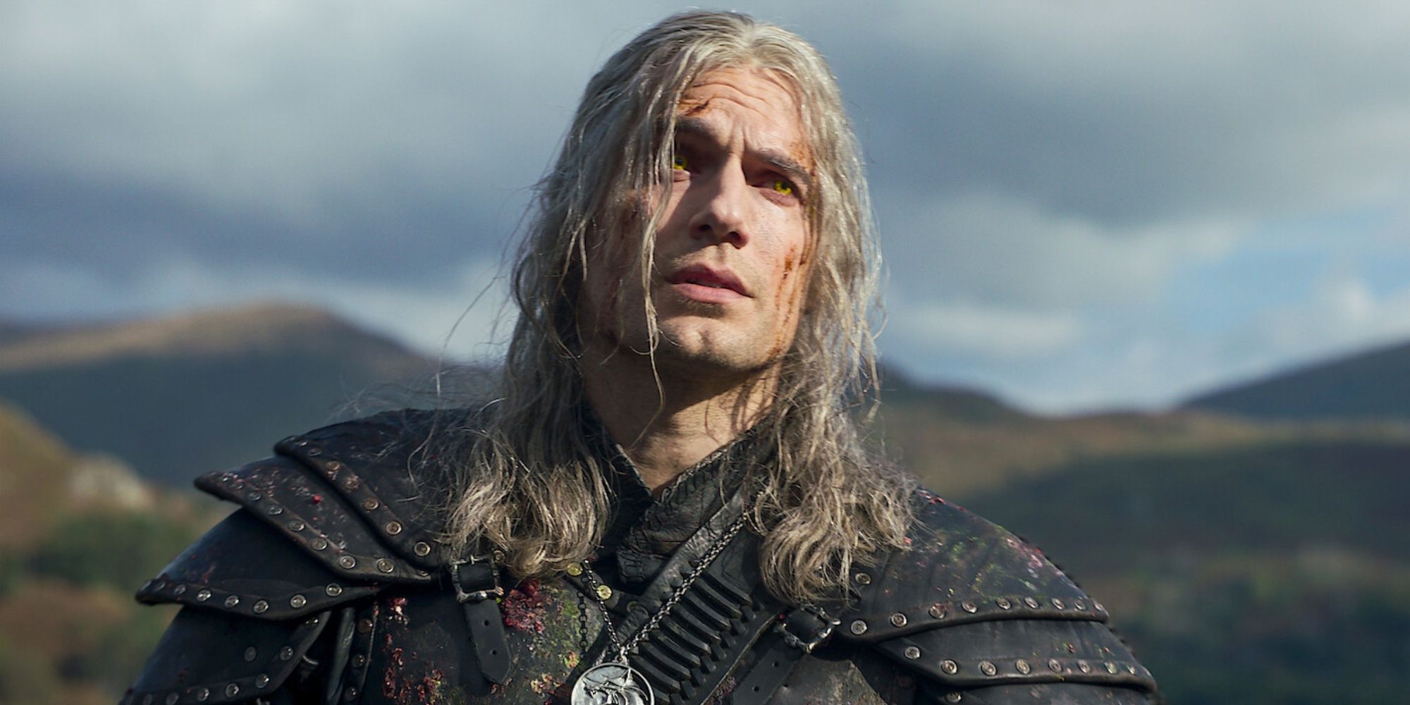 henry cavill as geralt in the witcher