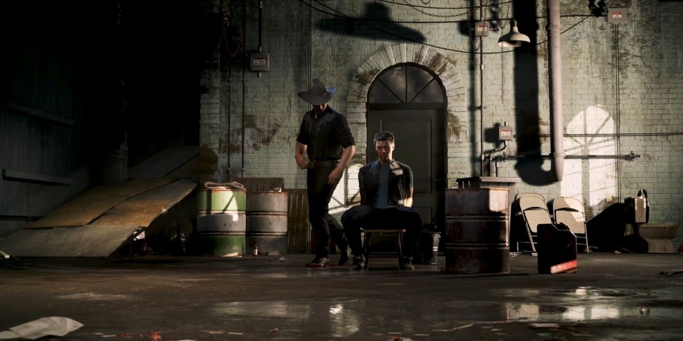 Crime Boss Rockay City Travis Baker Talking To Khan&rsquo;s Guy
