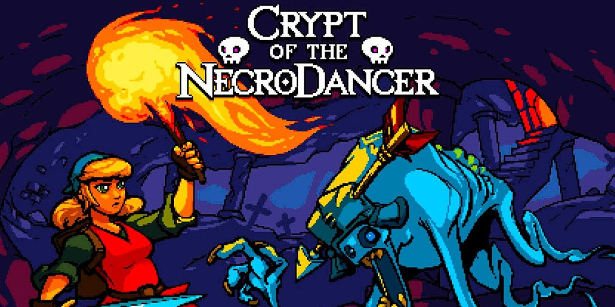 Crypt Of The Necrodancer Title Art