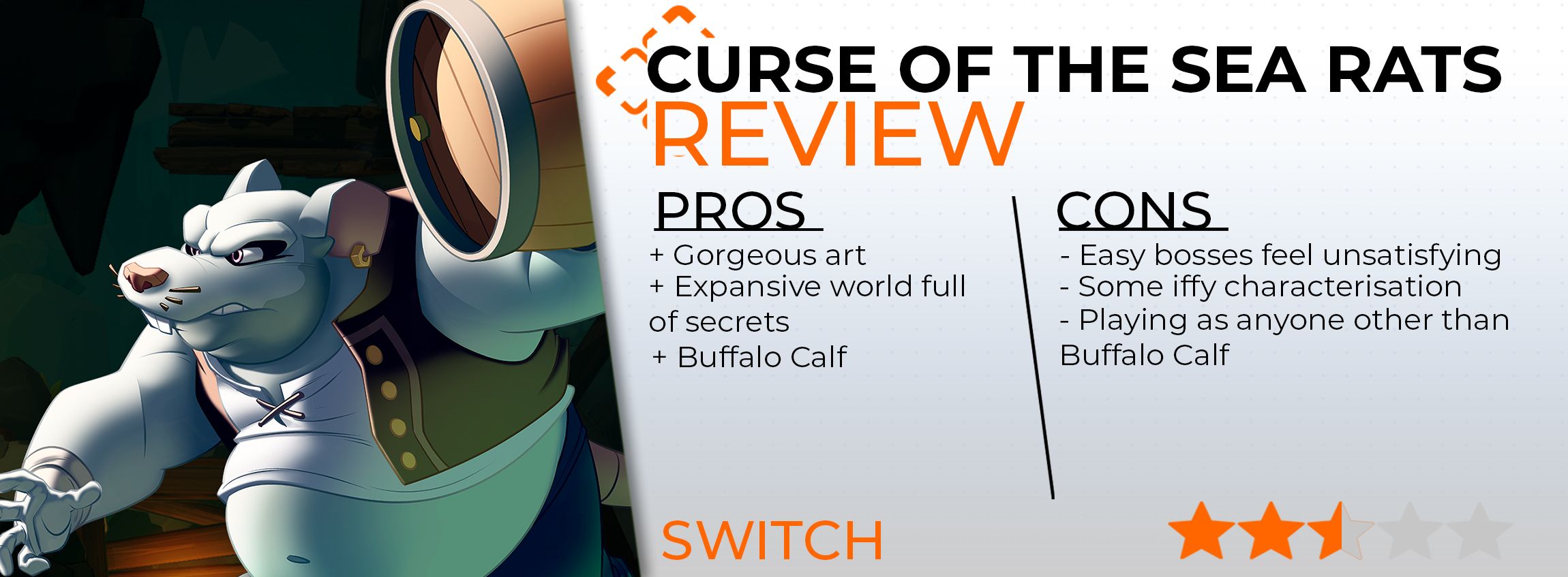 Curse of the Sea Rats Review Card