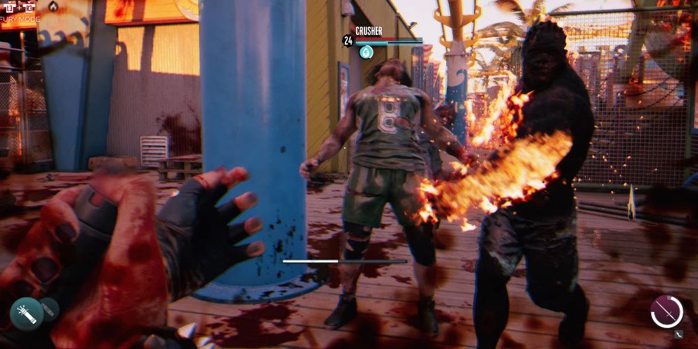 Dead Island 2, Healing to cure your burning status effect