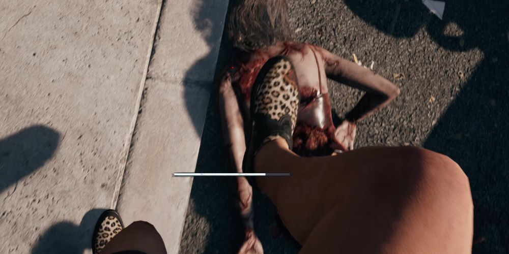Dead Island 2, Stomping on a Zombie