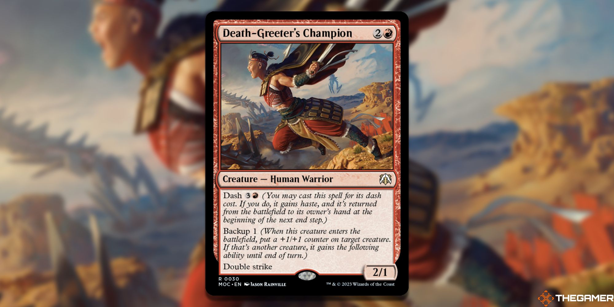 MTG: Death Greeter's Champion Card