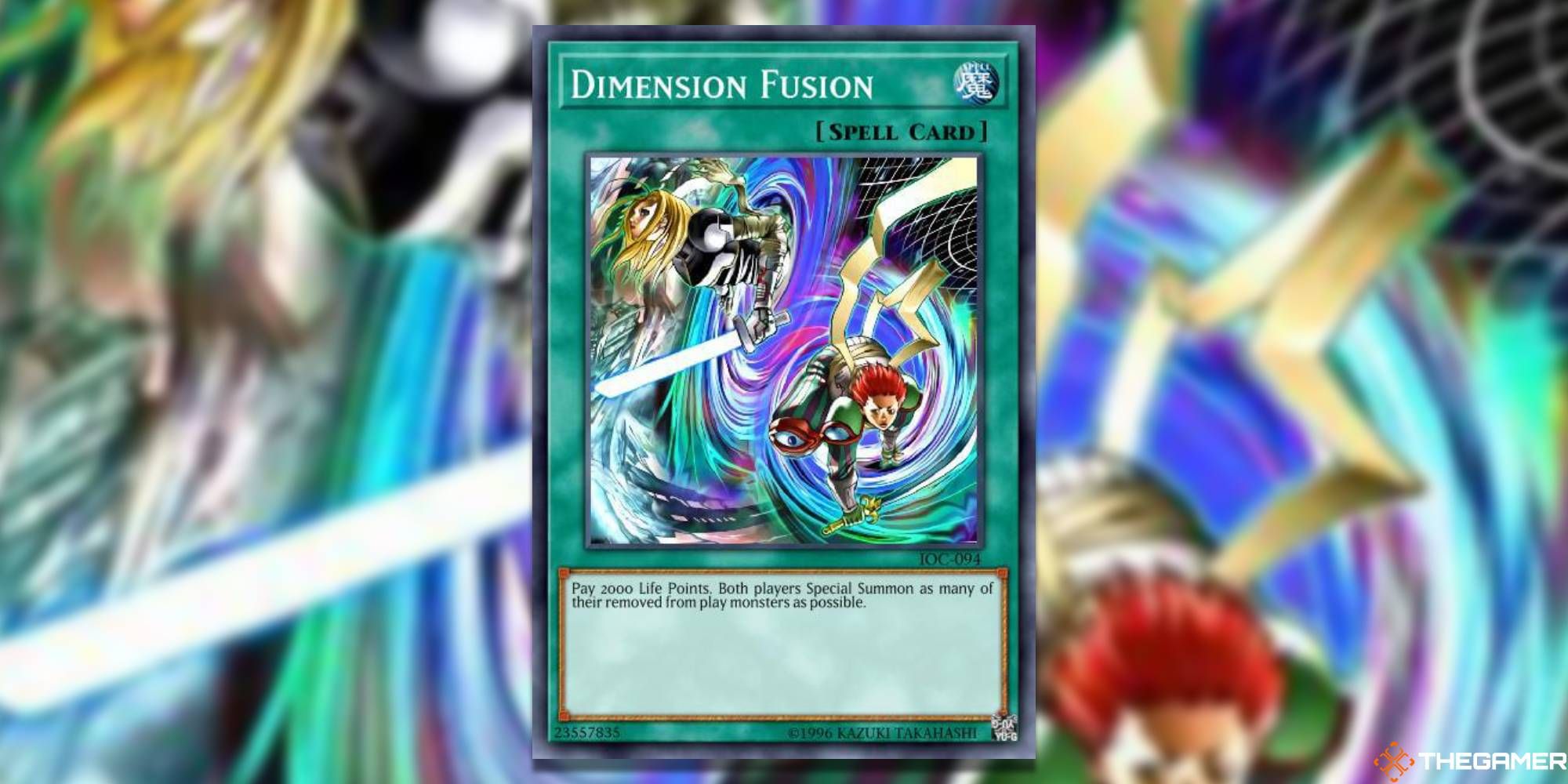 Dimension Fusion from Yu-Gi-Oh Invasion of Chaos
