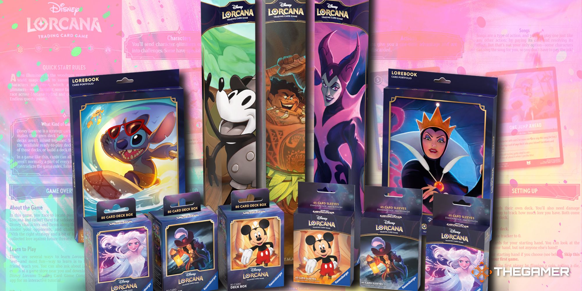 Disney Lorcana Accessory Prices Revealed