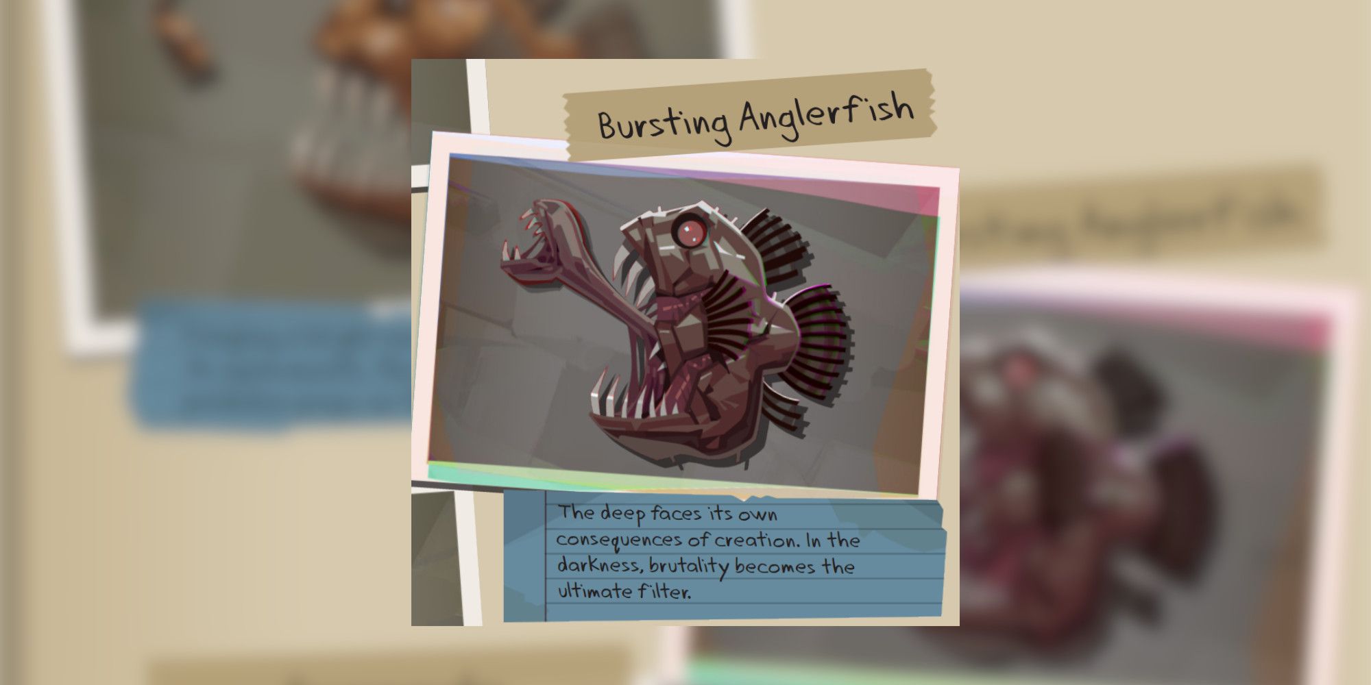 Dredge Burst Anglerfish