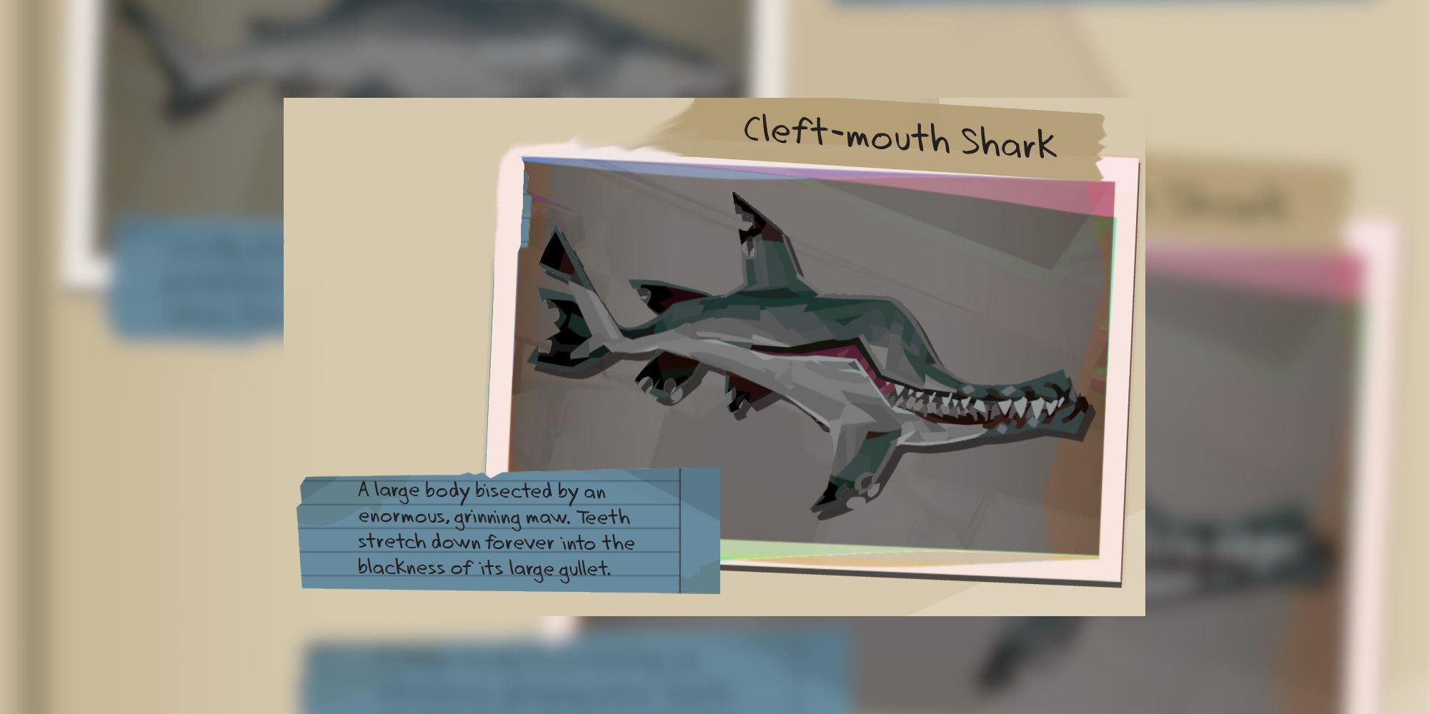 Dredge Cleft Mouth Shark