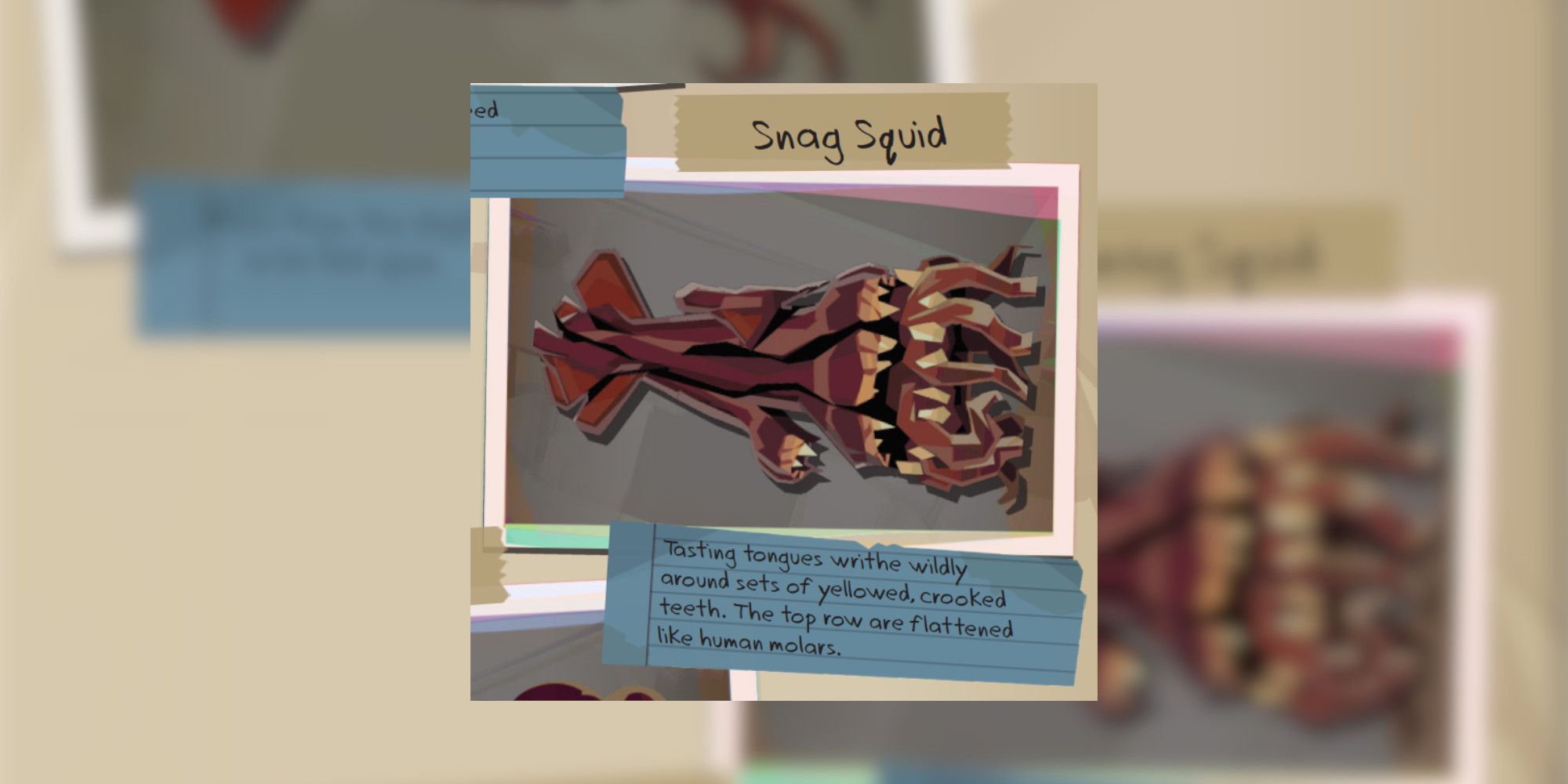 Dredge Snag Squid