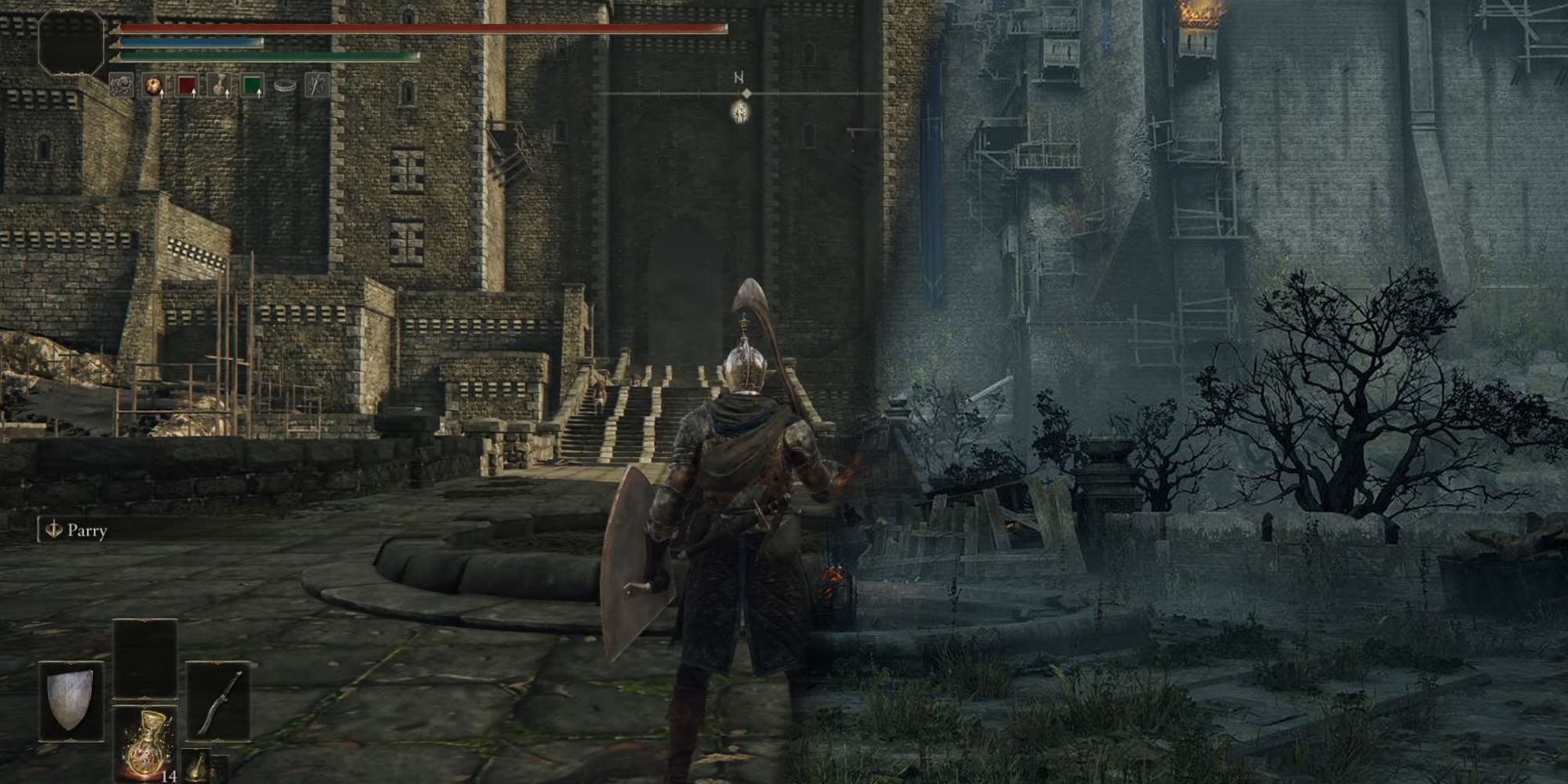 Elden Ring mod that adds Boletaria side-by-side with Demon's Souls' first level