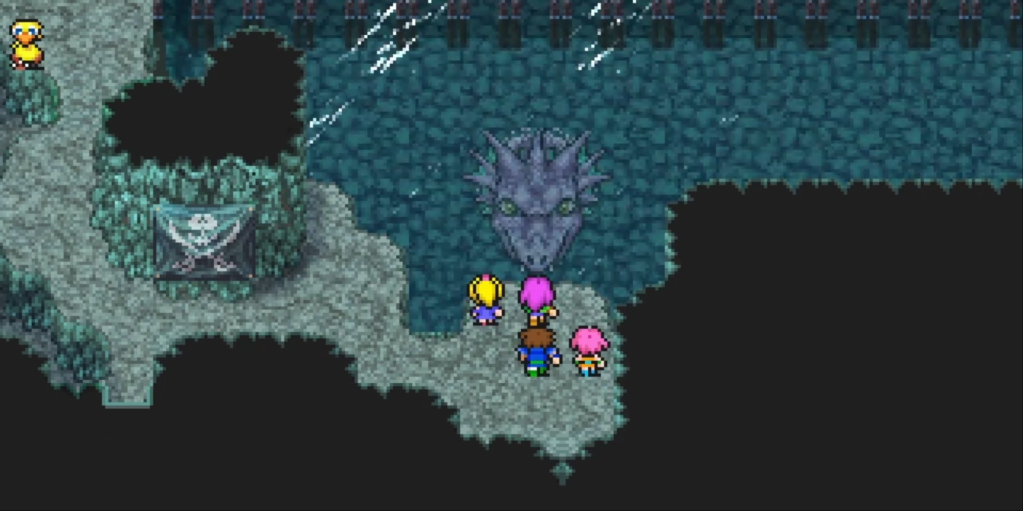 Final Fantasy 5 Pixel Remaster - Meeting Syldra again in the Pirates' Cave