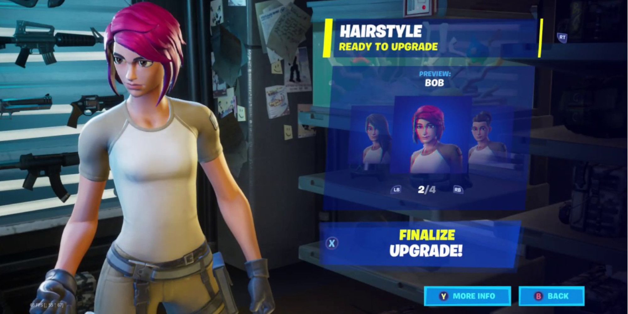 Select the Gear Specialist Maya option in Fortnite.