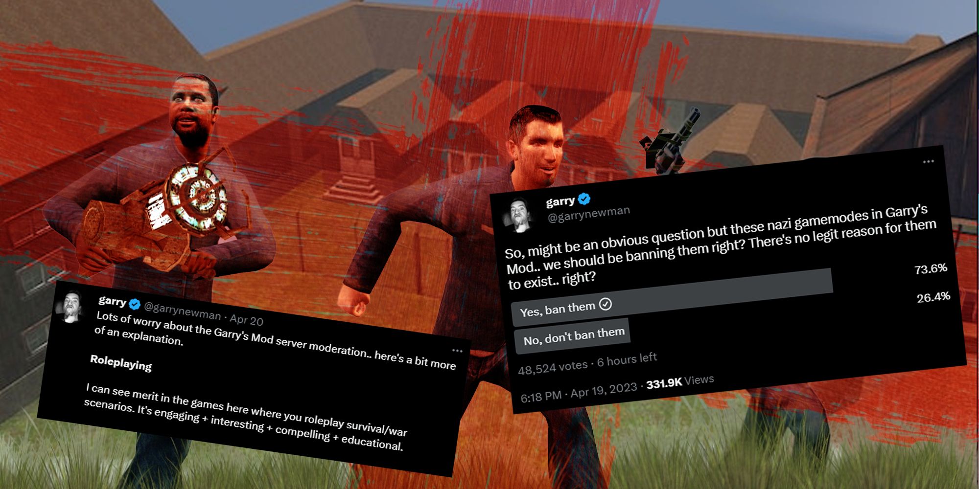 Garry's Mod considering bans for “Nazis”