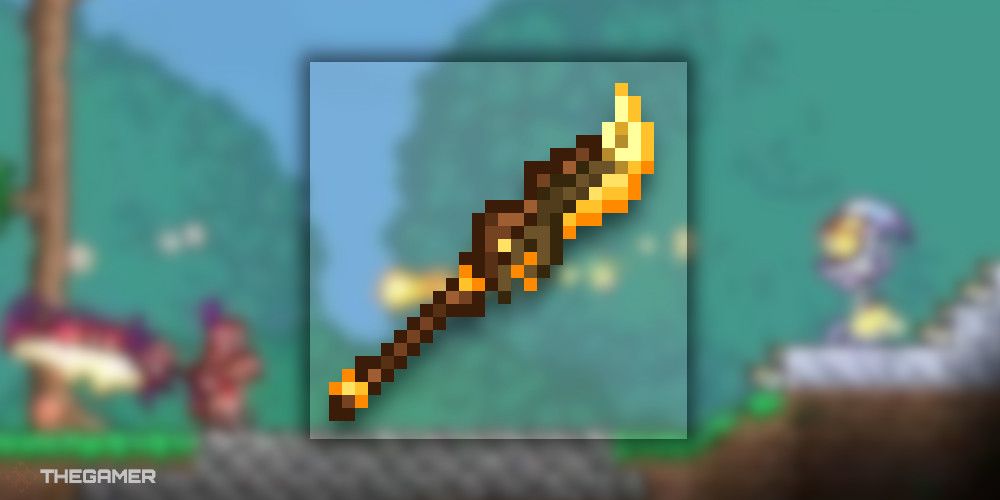 Ghastly Glaive from Terraria