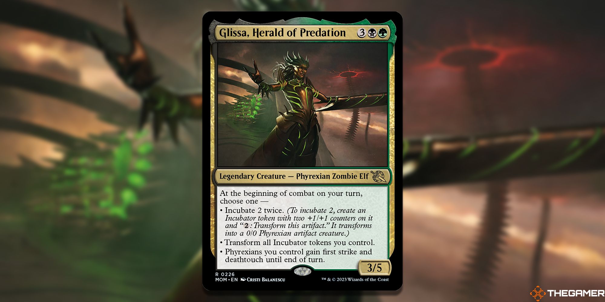 Glissa, Herald of Predation MTG Card