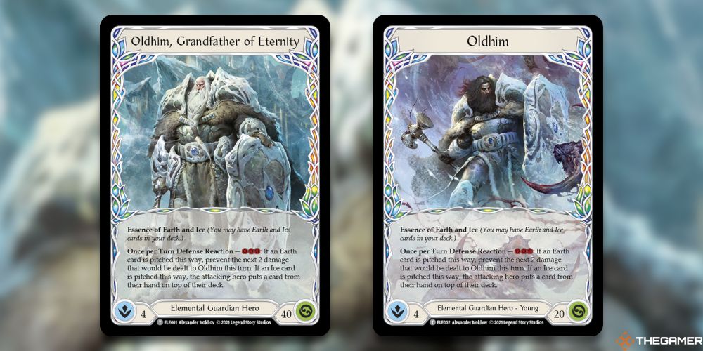 Oldhim, Grandfather Of Eternity and Oldhim from Flesh and Blood