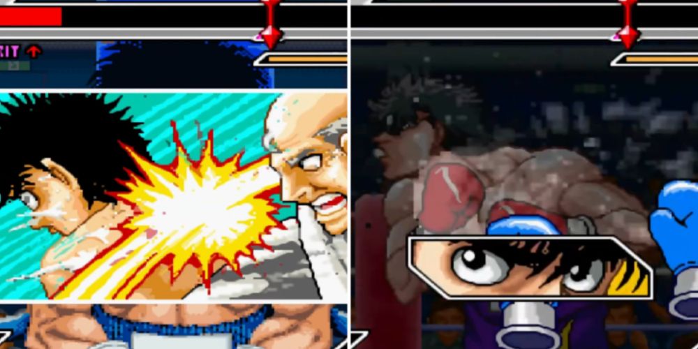 Ranking Every Hajime No Ippo Game   Hajime No Ippo Gba Kamogawa Hyping Ippo During Round Break And Ippo Vs Sendo 