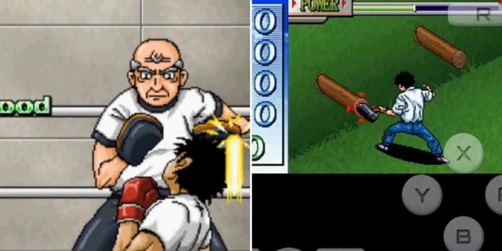 Ranking Every Hajime No Ippo Game   Hajime No Ippo The Fighting Ds Training With Kamogawa And Solo Gameplay 