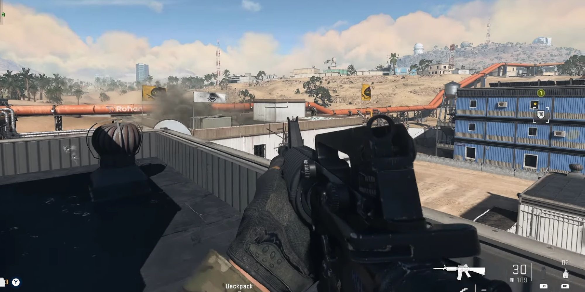 Call of Duty Warzone: Hiding On A Rooftop In Al Mazrah