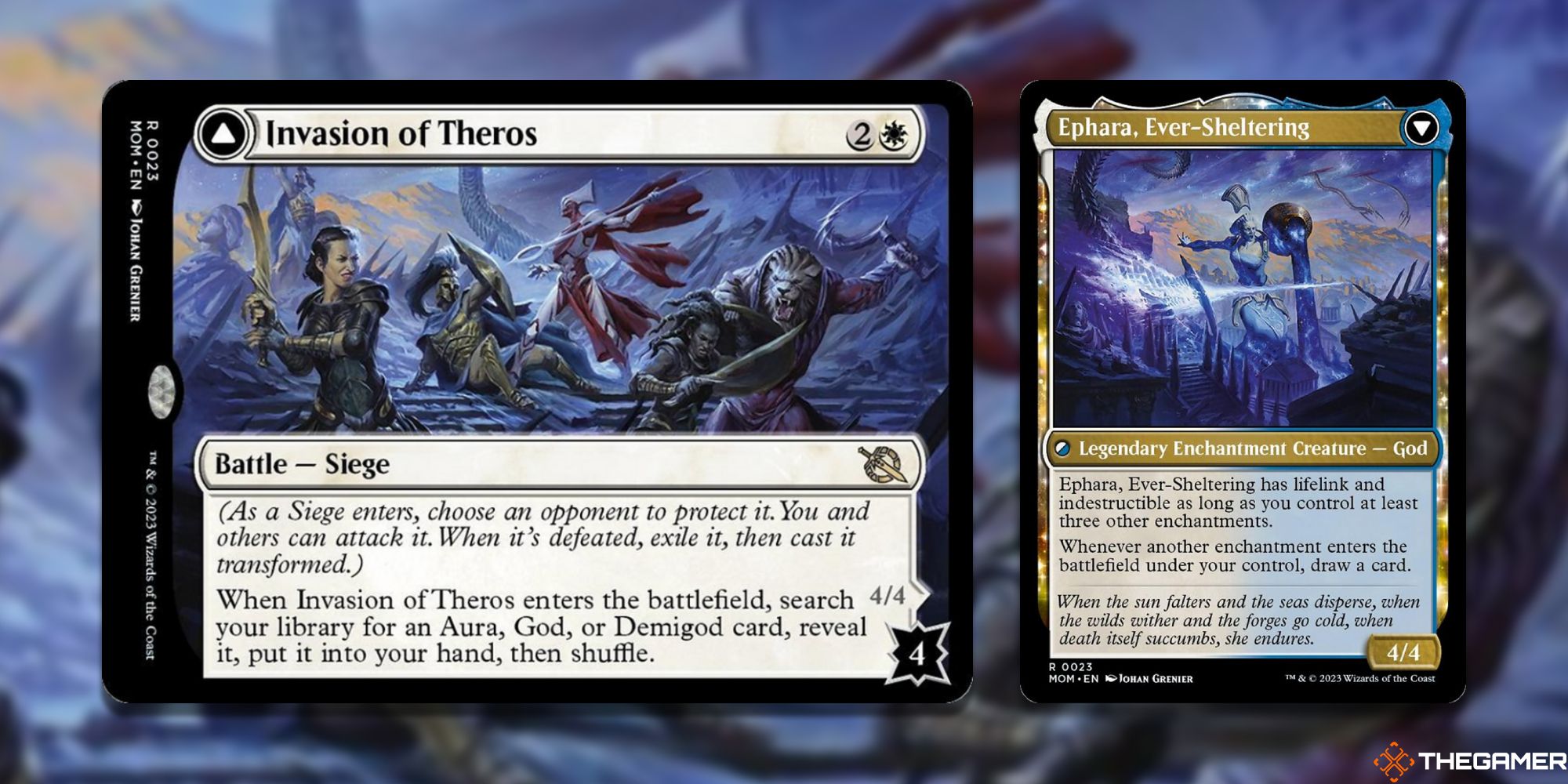 MTG: Theros Card Invasion