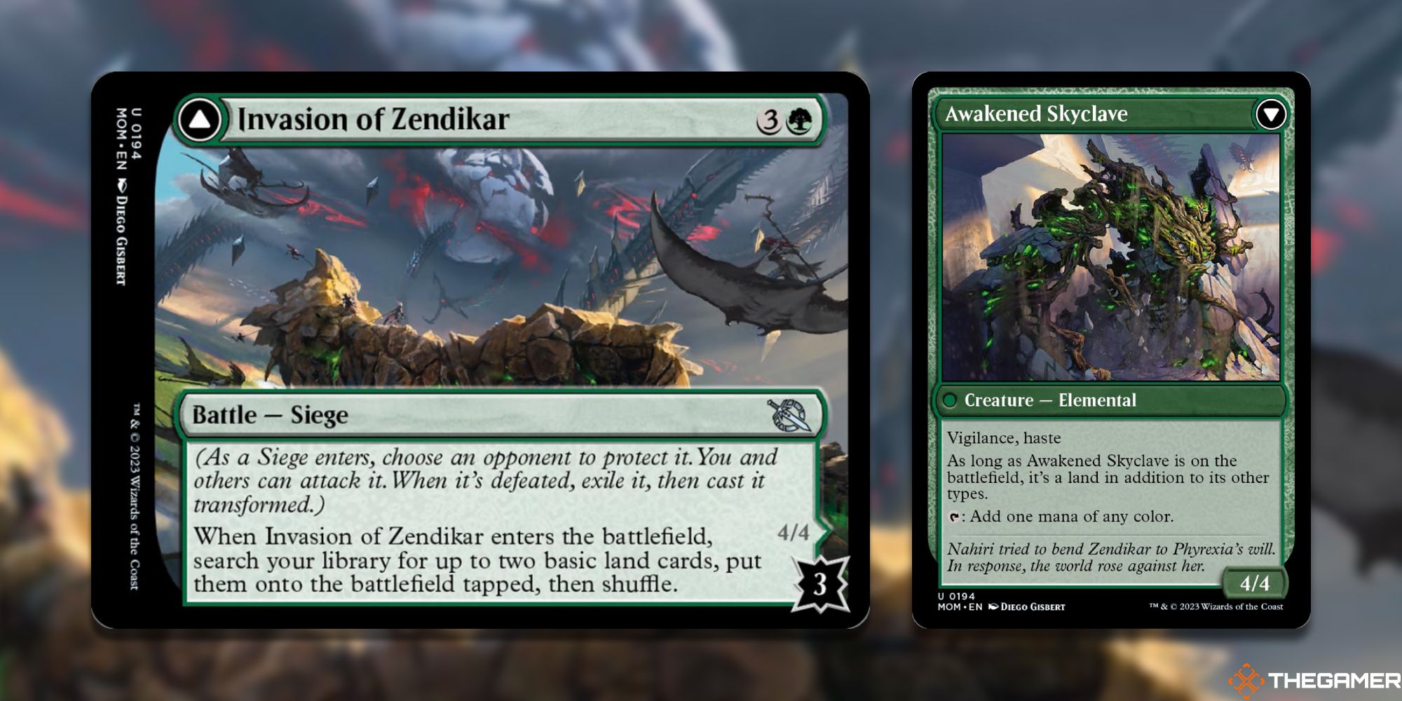 MTG: Zendikar Invasion Cards