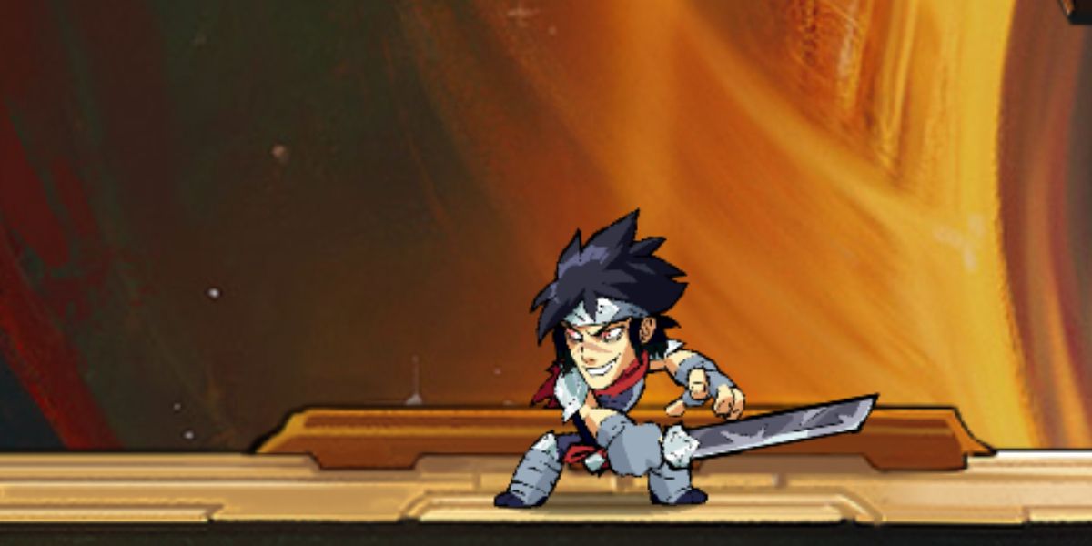 Jiro with sword in Brawlhalla