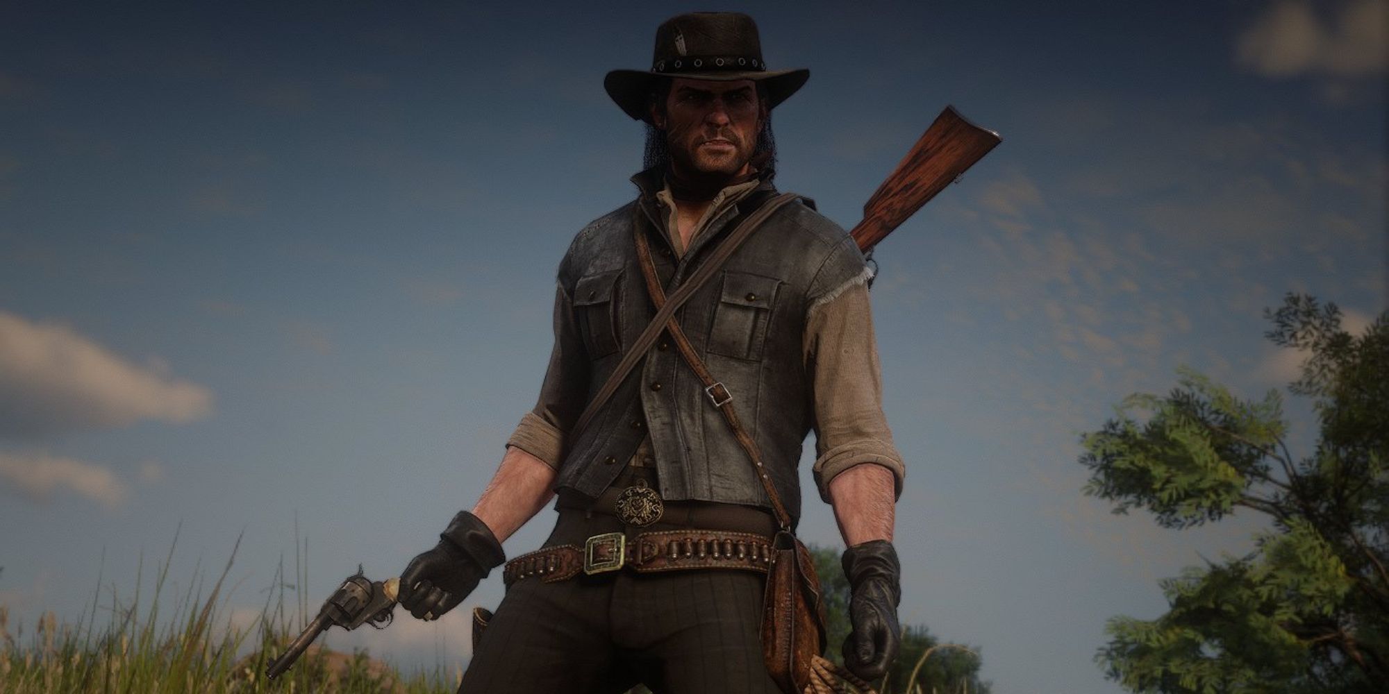 Red Dead Redemption 2 Mod Fixes John Marston's Classic Cowboy Outfit