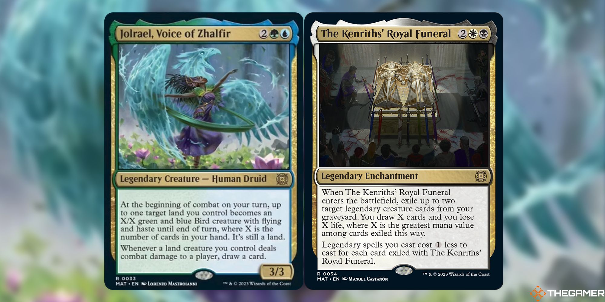 Jolrael and Zhalfir and The Kenriths' Royal Funeral from MTG