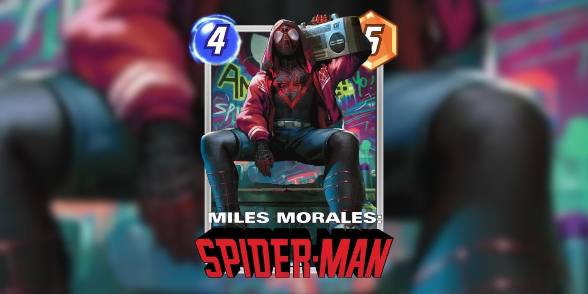 Derrick Chew's Marvel Snap Miles Morales Boombox Transformation