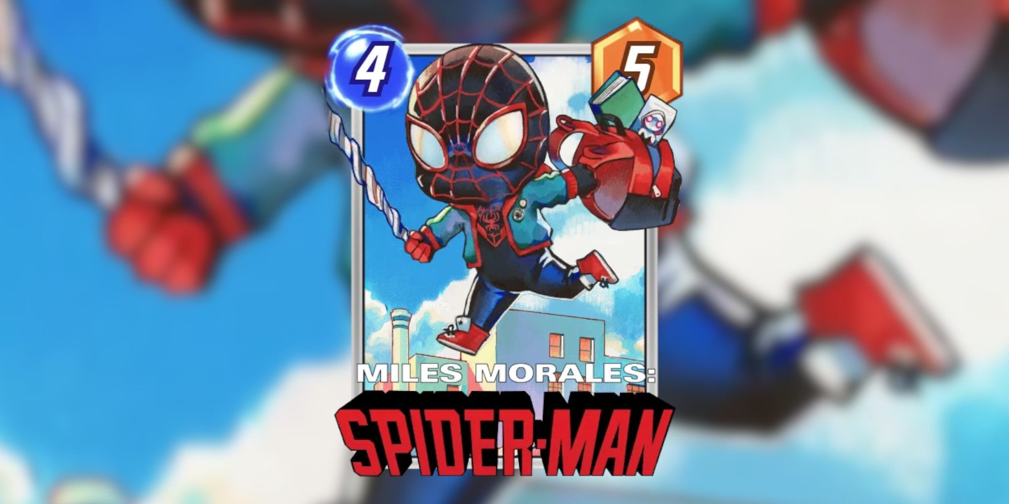 Marvel Snap Miles Morales Chibi Transformation by Rian Gonzales