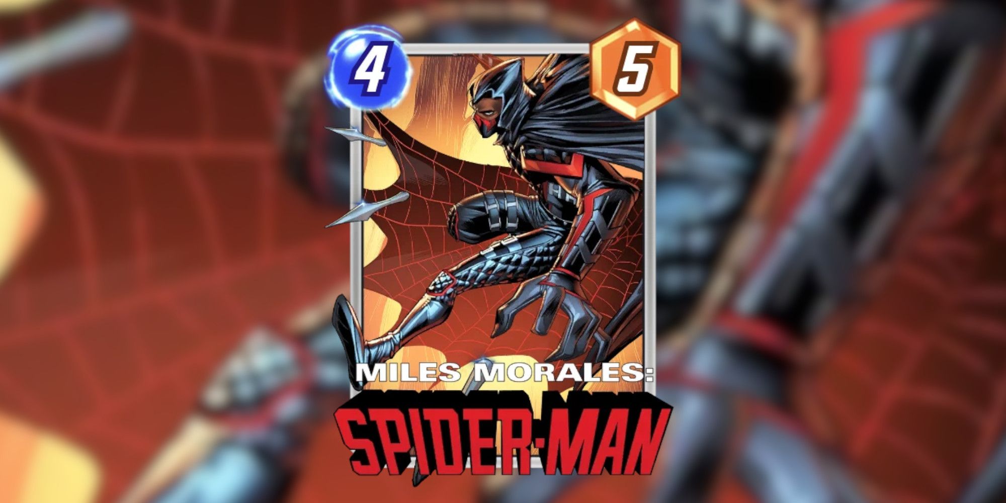 Marvel Snap Miles Morales Shadow Spider Transformation