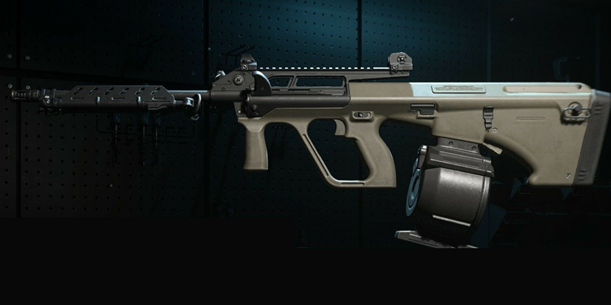 A photo of the HCR 56, a LMG from Modern Warfare 2