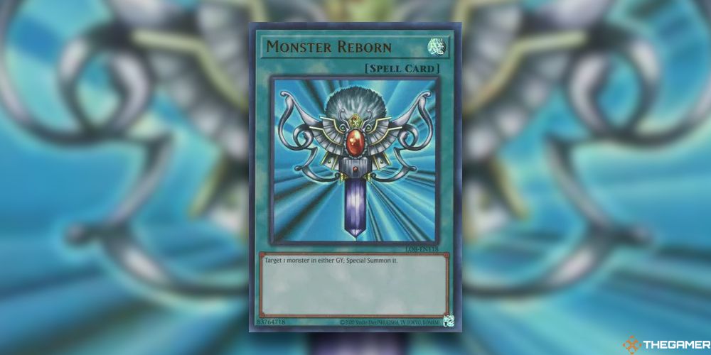 Monster Reborn card from YuGiOh