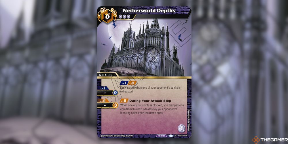 Netherworld Depths Battle Spirits Saga
