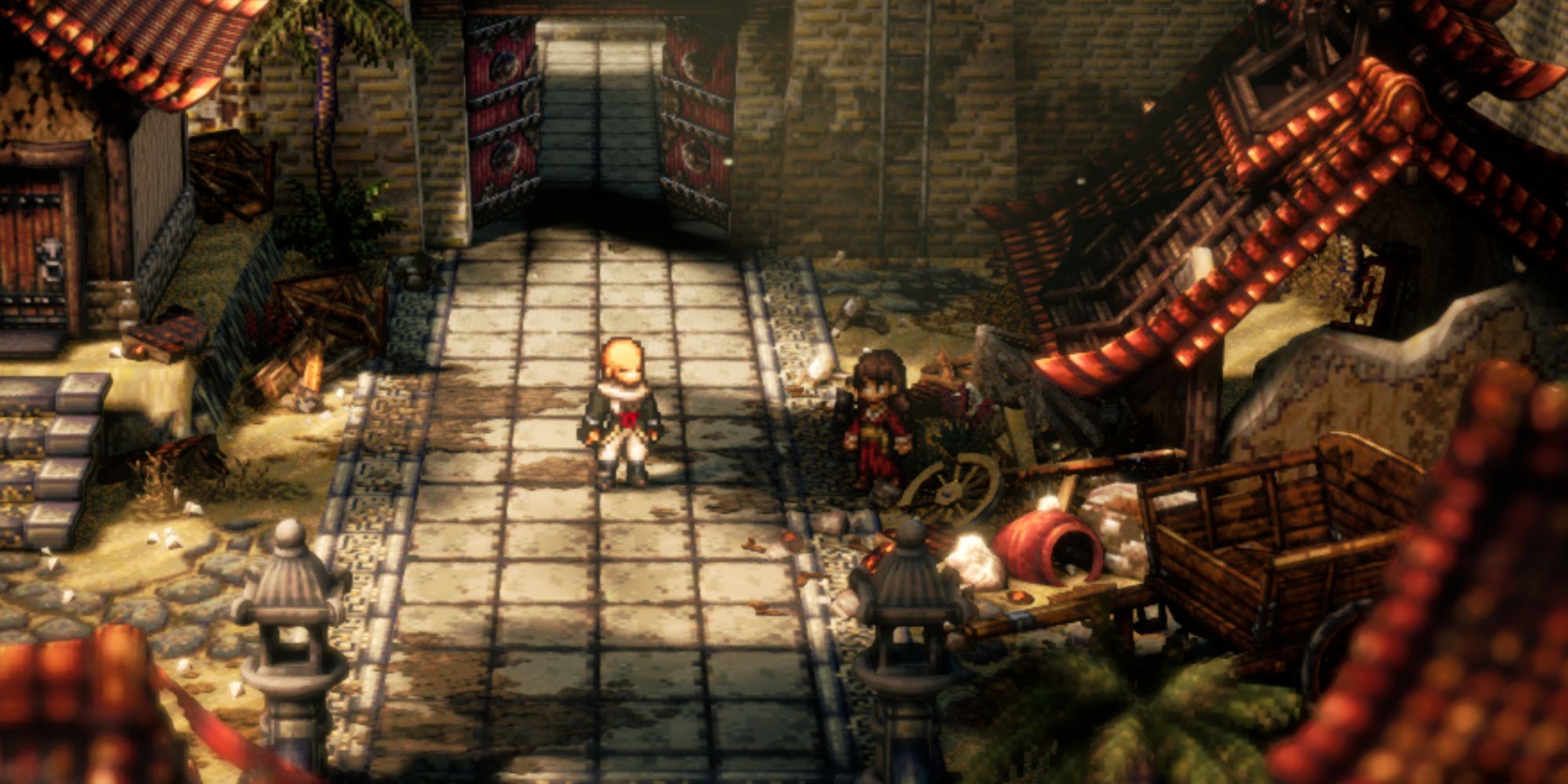 Octopath Traveler 2, Mikka's Next Chapter Side Quest Introduction with Benkei