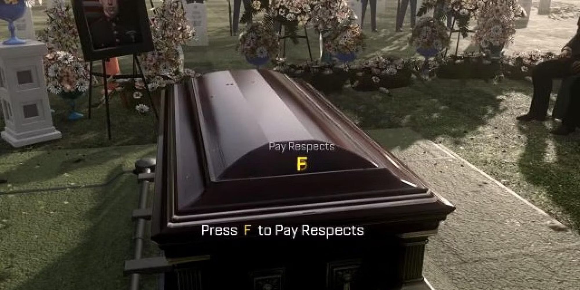 Call of Duty: Advanced Warfare - Origin Scene Of The Press F To Pay Respects Meme