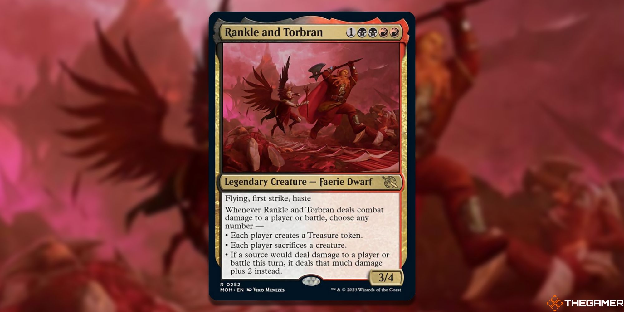 MTG: Rankle and Torbran card