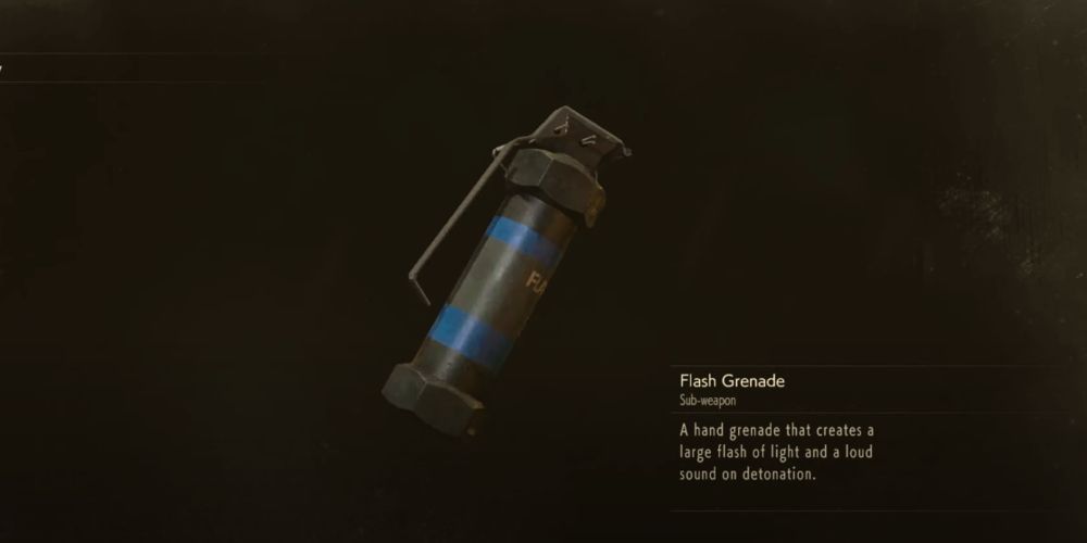 Resident Evil 2 Screenshot Of Remake Flash Grenade
