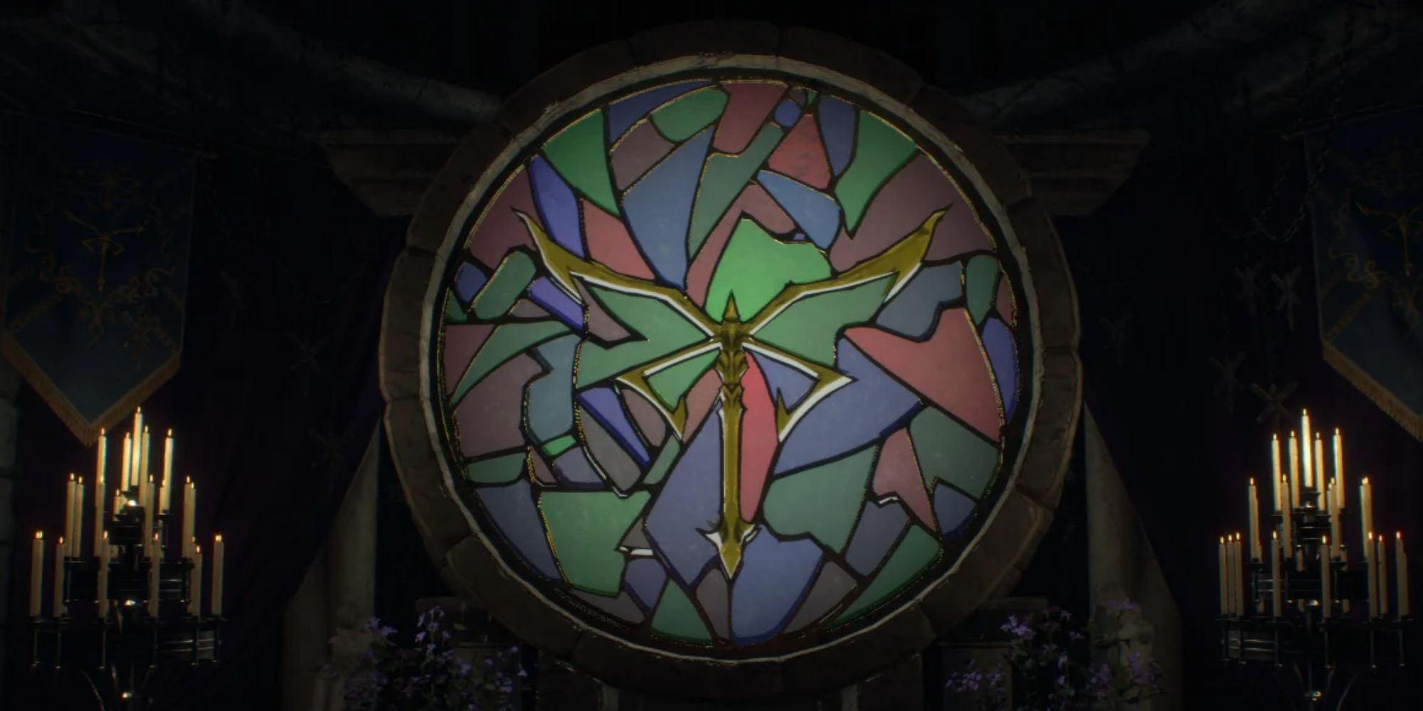 The church puzzle from Resident Evil 4 Remake.