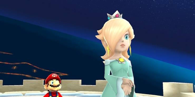 Rosalina from the start of Super Mario Galaxy.